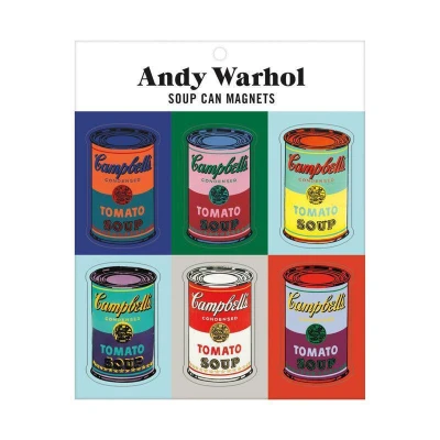 Afbeelding van Andy Warhol Soup Can Magnets