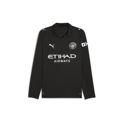 Afbeelding van Manchester City 25/26 uitshirt met lange mouw voor Heren, Zwart, Maat 3XL PUMA