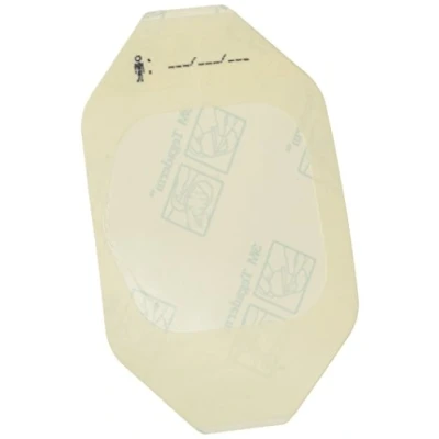 Afbeelding van 3M Tegaderm™ folie 6 x 7 cm, steriel kleefverband van polyurethaanfolie, 100 stuks