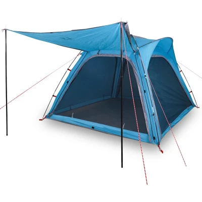 Afbeelding van vidaXL Tent 4 persoons waterdicht snelontgrendeling blauw