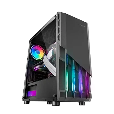 Afbeelding van ATX kast Mars Gaming MCX2 Zwart