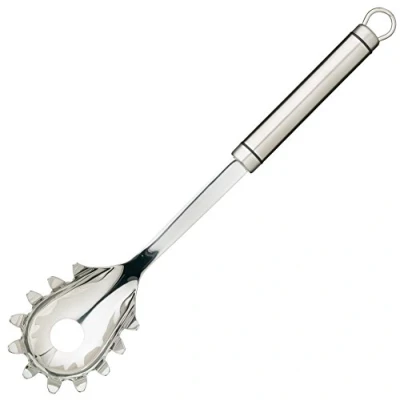 Afbeelding van Kitchencraft Pastalepel / spaghettilepel RVS