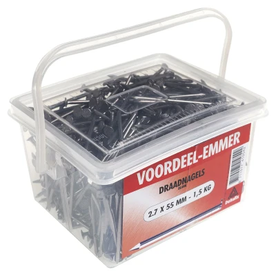 Afbeelding van Emmer draadnagel 2.4x50mm 1,5kg Deltafix