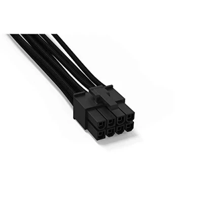 Afbeelding van BeQuiet Computer, Stroom Kabel [1x ATX stekker 8 polig 1x polig] 0.70 m Zwart