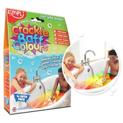 Afbeelding van Crackle Baff Colours tas voor een kleurrijk bruisbad