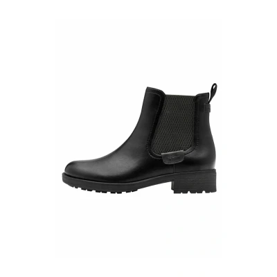 Afbeelding van Tamaris Chelsea Enkelkaarsjes, Dames, Maat: 40, Black Schoenen