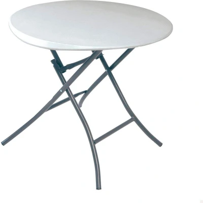 Afbeelding van Bijzettafel Lifetime Wit 83,5 x 73,5 cm Staal Plastic