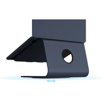 Afbeelding van Rain Design mStand 360 Laptop Stand + Swivel Base Midnight 10091