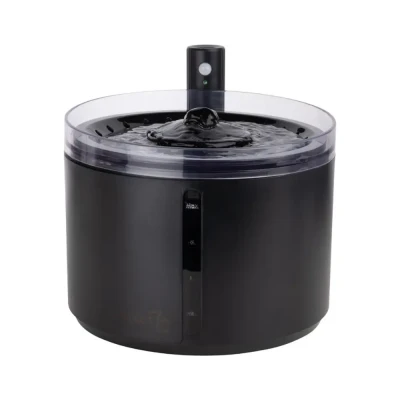 Afbeelding van District 70 FLOW 2.2 L Draadloze drinkfontein voor huisdieren Zwart