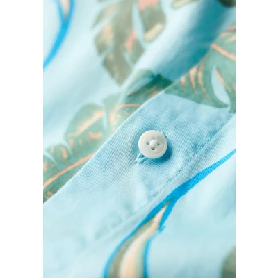 Afbeelding van Superdry hawaiian BOX FIT Overhemd, Heren, Maat: XXL, Eden blue