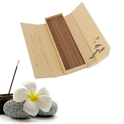 Afbeelding van 180 stuks Natuurlijke Wierook Sandelhout Boeddha Aroma Niet Giftig Wierookstokjes Binnengeuren voor Huishouden Spa Badkamer Kantoor (Australisch Sandalwood) (#1)