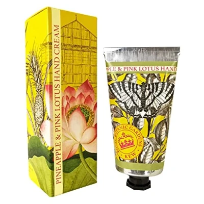 Afbeelding van Royal Botanical Gardens, Kew Pineapple &amp; Pink Lotus Handcrème, 75 ml