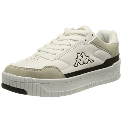 Afbeelding van Kappa Plateau Sneaker für Damen 243236 White/Grey 37