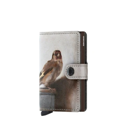 Afbeelding van Secrid Miniwallet Art Mauritshuis goldfinch Dames portemonnee