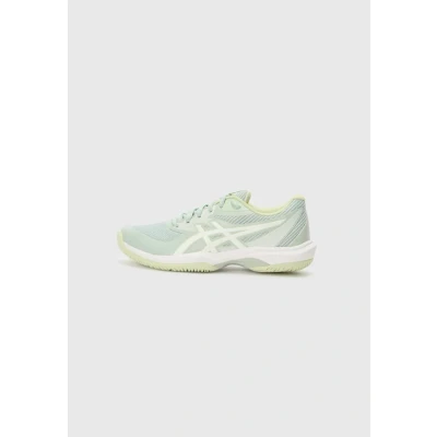 Afbeelding van Asics GAME Tennisschoenen voor alle ondergronden, Dames, Maat: 39, Lichen rock/white Textiel/ synthetisch