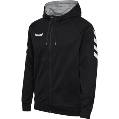 Afbeelding van Hummel ZIP Hoodie Sweater met rits, Heren, Maat: Small, Black