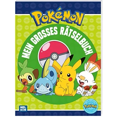 Afbeelding van Pokémon Activity Buch: Mein großes Rätselbuch