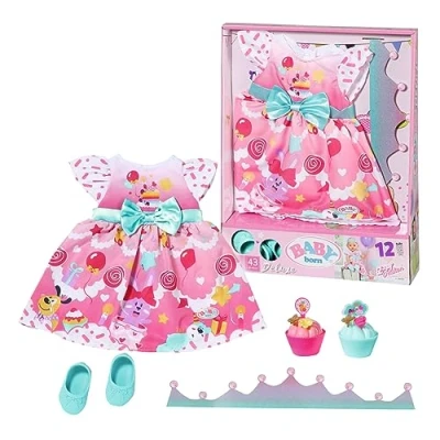Afbeelding van BABY born Deluxe Verjaardagsoutfit 43cm