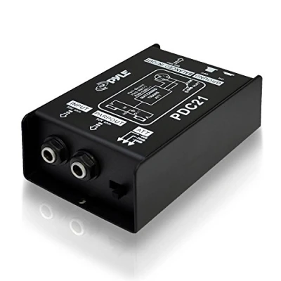 Afbeelding van Pyle Direct Box (DI) Voor symmetrisch of asymmetrisch (1/4 inch 6,35 mm/XLR)