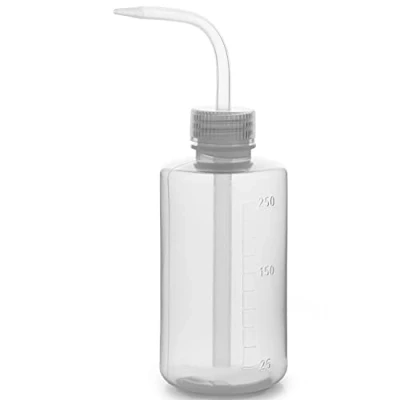 Afbeelding van Labasics Chemische Wasflessen, 1 pak Plastic Veiligheidslab knijp LDPE met Smalle Mond, 250 ml / Fles