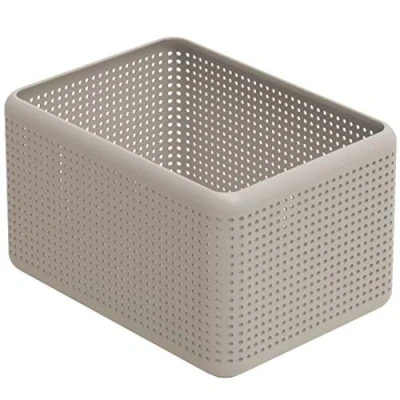 Afbeelding van Rotho Madei Voorraaddoos 13 l, kunststof (gerecycled polypropyleen), BPA vrij, cappuccino, liter (32,6 x 23,8 18,8 cm)