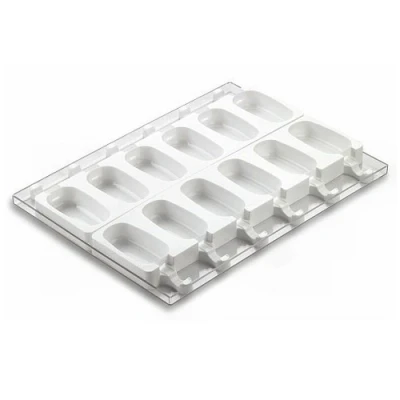Afbeelding van Silikomart Siliconen IJsjesmal Classic (12x) + 50stk