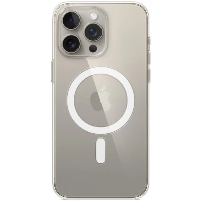 Afbeelding van Apple MagSafe Kunststof Back Cover Transparant iPhone 15 Pro Max