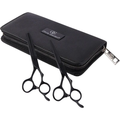 Afbeelding van Olivia Garden Silkcut Pro Matt Black Scharenset