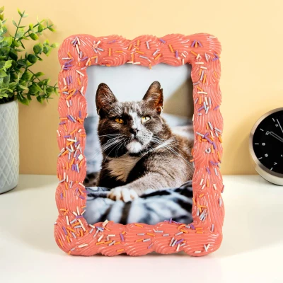 Afbeelding van Foto frame roze sweetie 10 x 15 cm