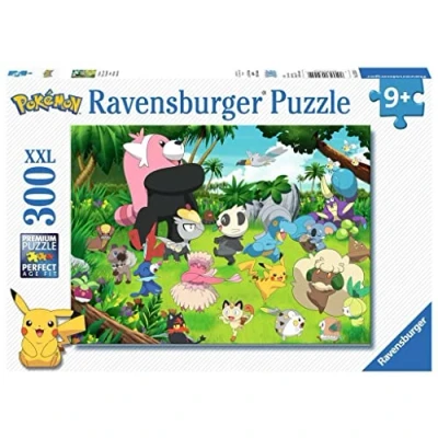 Image de Puzzle 300 pièces XXL Ravensburger Pokemon sauvages