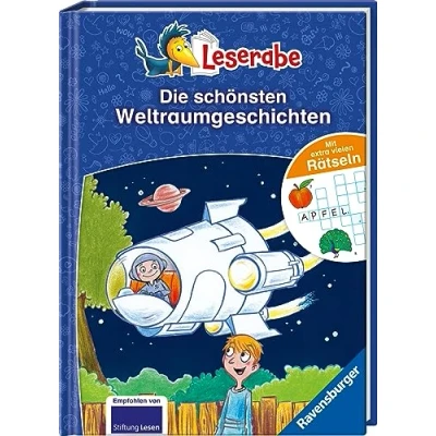 Afbeelding van Die schönsten Weltraumgeschichten mit extra vielen Rätseln Leserabe ab 1. Klasse Erstlesebuch für Kinder 6 Jahren