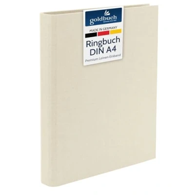Afbeelding van Goldbuch Ringband Bella Vista A4 ordner Beige
