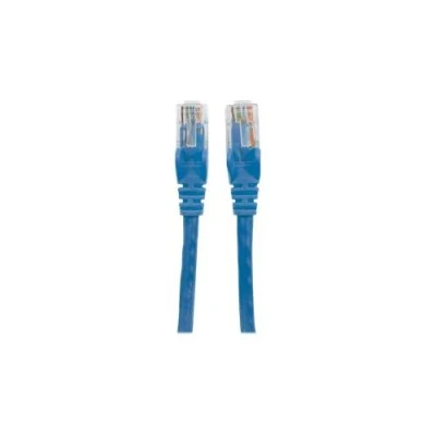 Image de Intellinet Network Patch Cable, Cat6A, 7.5m, Blue, Copper, S/FTP, LSOH / LSZH, PVC, RJ45, Gold Plated Contacts, Snagless, Booted, Lifetime Warranty, Polybag Cordon de raccordement RJ 45 (M) pour 7.5 m SFTP, PiMF CAT 6a IEEE 802.3af