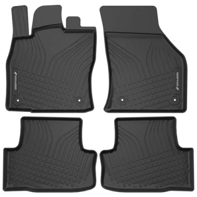 Afbeelding van WALSER Premium automatten compatibel met Audi A3/A3 Sportback 2012 10/2020, 100% op maat, gemaakt in de EU, robuuste vloermatten