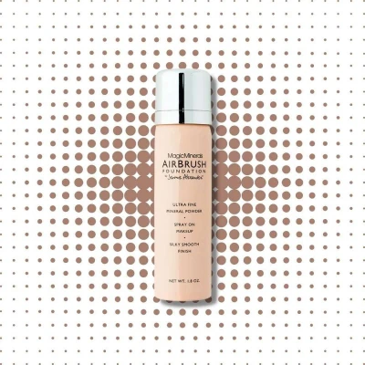 Afbeelding van Magic Minerals AirBrush Foundation by Jerome Alexander Medium/Dark Make up Met een natuurlijke dekking Hylaluronzuur en Agrireline