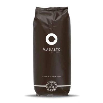Afbeelding van Másalto Espresso Koffiebonen 100% Arabica Specialty Coffee Duurzaam recycleerbaar Ambachtelijke branding 1 kg