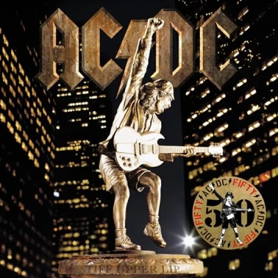 Afbeelding van Ac/Dc Stiff Upper Lip (50th Anniversary Gold Color Vinyl) (LP)