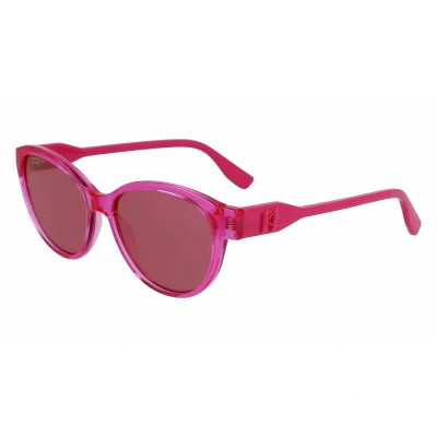 Afbeelding van KARL Lagerfeld Zonnebril, Dames, Maat: 54, Fuchsia