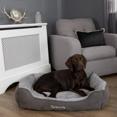 Afbeelding van Scruffs Hondenmand Cosy Box Bed Grijs