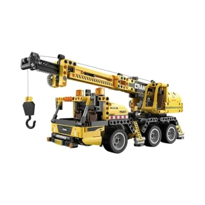 Afbeelding van Klocki plastikowe CADA Mobile Crane Żuraw samojezdny Dźwig wyciągarka C65005W