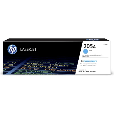 Afbeelding van HP Tonercartridge CF531A 205A blauw