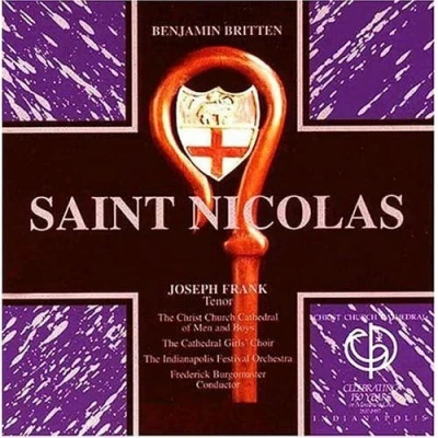Afbeelding van Benjamin Britten St. Nicholas (CD)