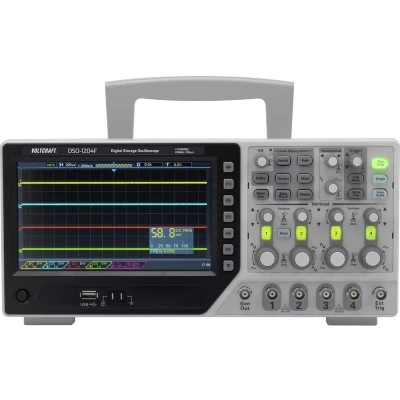 Afbeelding van VOLTCRAFT DSO 1084F Digitale oscilloscoop 80 MHz 4 kanaals 1 GSa/s 64 kpts 8 Bit Digitaal geheugen (DSO), Functiegenerator stuk(s)