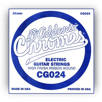 Image de D&#039;Addario CG024, .024 Corde au détail guitare électrique filet plat