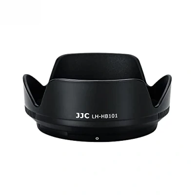 Afbeelding van JJC Bajonet zonneklep voor NIKKOR Z DX 18 140mm f/3.5 6.3 VR lens, vervangt NIKON HB 101 lensklep, vermindert schittering en beschermt de lens