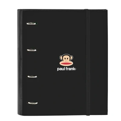 Afbeelding van Ringmap Paul Frank Join the fun Zwart 27 x 32 3.5 cm