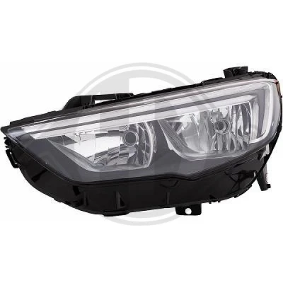 Afbeelding van DIEDERICHS 1828981 Koplampen Links H7/H7, LED Halogeen voor rechtsrijdend verkeer Met regelmotor LWR OPEL: Insignia B Grand Sport