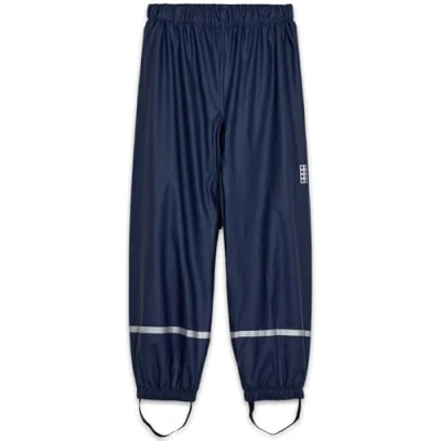 Afbeelding van LEGO kidswear Lwpowai RAIN Pants Unisex Regenbroek voor kinderen, Maat: 104, Dark navy
