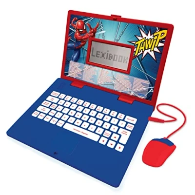 Afbeelding van Spiderman Laptop met 124 activiteiten FR/NL 3380743096780
