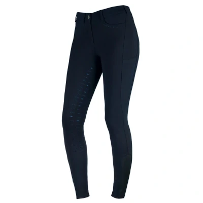 Image de Schockemöhle Pantalon d&#039;Équitation Victory Full Grip Midnight/Bleu 36